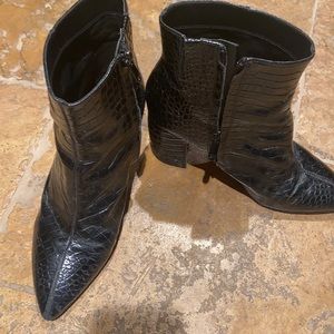 Sam Edelman snake skin boots